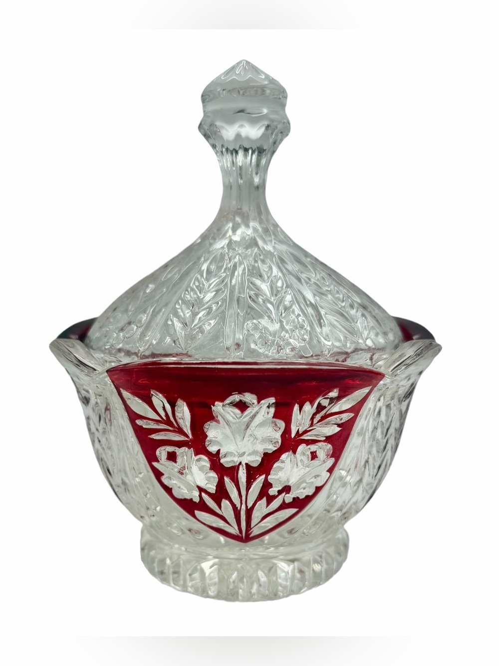 Fifth Avenue Crystal "Rosaline" Lidded Candy Dish